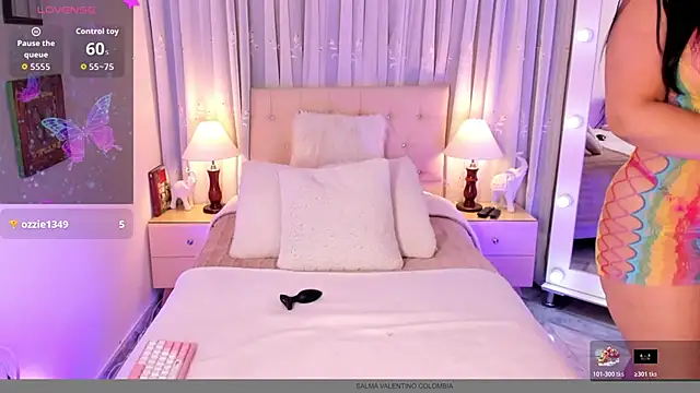 Snapshot of Salmavalentino chatting on February 2026 01:23:02 AM Salmavalentino online show from February 2026 01:23:02 AM