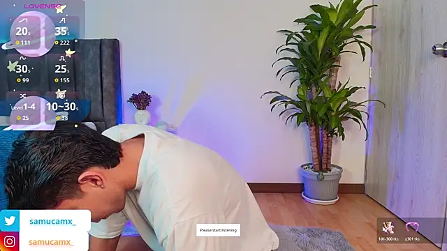 samucamx  online show from October 2025 12:34:01 AM