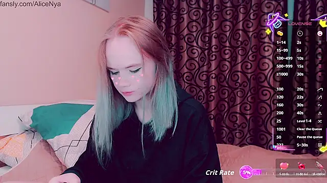 AliceNya cute online show from October 2025 04:21:02 AM