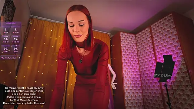 Giantess Eva online show from March 2026 04:10:02 PM