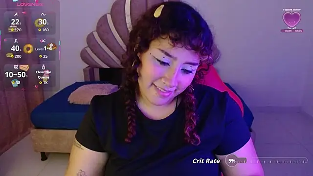 Snapshot of BlueeVelvet chatting on November 2025 12:11:02 AM BlueeVelvet online show from November 2025 12:11:02 AM