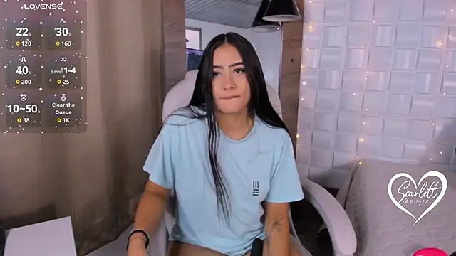 Scarlett Kiiss online show from January 2026 12:18:01 PM