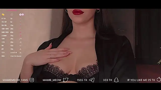 Mamiemeow online show from February 2025 01:44:01 PM