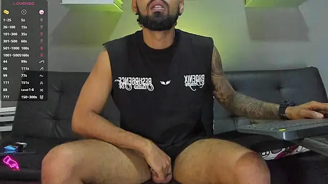 black kameron  online show from October 2025 07:01:01 AM