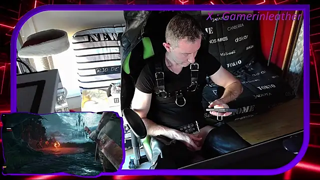 Gamerinleather online show from November 2025 02:06:01 PM