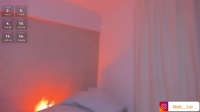 miah luv online show from March 2026 04:34:02 PM