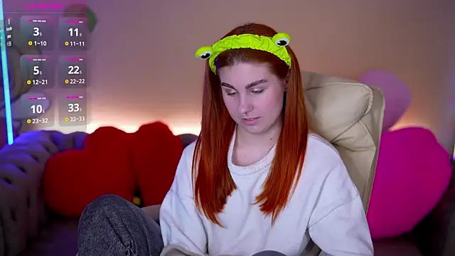 GingerPinky online show from February 2026 02:13:02 PM