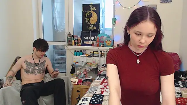 Snapshot of MaryJane_x_Peter chatting on January 2026 11:45:02 AM MaryJane x Peter online show from January 2026 11:45:02 AM