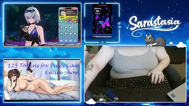 Snapshot of Sarastasia417 chatting on June 2026 07:57:02 PM Sarastasia417 online show from June 2026 07:57:02 PM