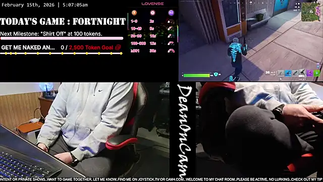 DeanonCam online show from February 2026 11:08:02 AM