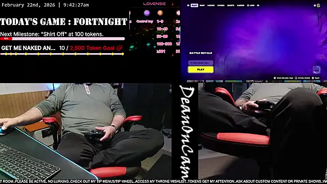 DeanonCam online show from February 2026 03:43:01 PM