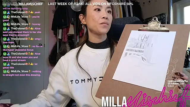 millamischief online show from June 2026 04:28:01 AM