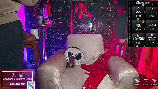 GoddessJulietteNoiir online show from June 2026 10:46:01 AM