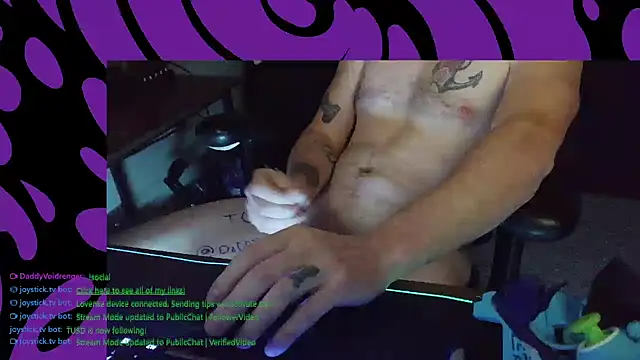 DaddyVoidrenger1 online show from April 2026 01:08:01 AM