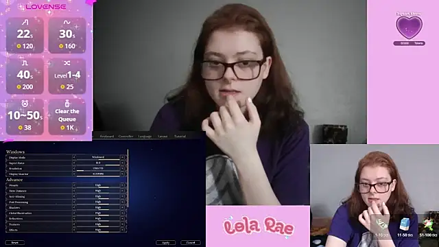 lolarae xx online show from May 2026 10:18:01 PM