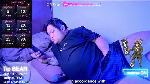 Snapshot of ChubbyBEAR039 chatting on June 2026 01:04:02 PM ChubbyBEAR039 online show from June 2026 01:04:02 PM