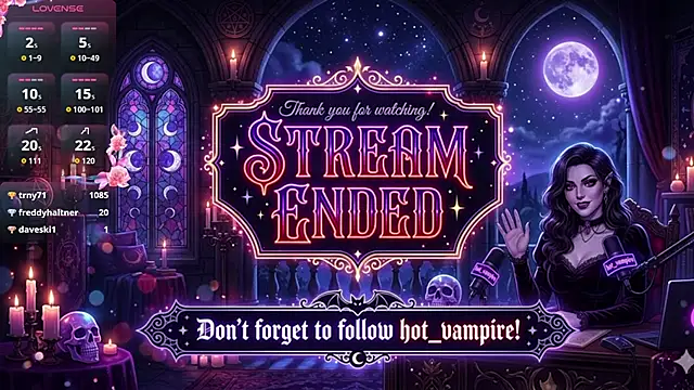 hot vampire online show from June 2026 02:33:01 PM
