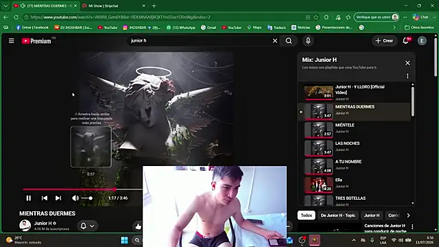 Snapshot of Patrick_Games chatting on July 2026 11:57:02 AM Patrick Games online show from July 2026 11:57:02 AM