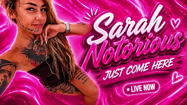 Snapshot of SarahNotorious chatting on July 2026 10:08:01 PM SarahNotorious online show from July 2026 10:08:01 PM