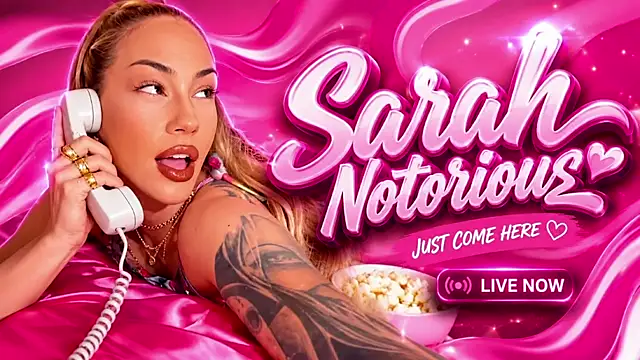 Snapshot of SarahNotorious chatting on July 2026 09:36:01 PM SarahNotorious online show from July 2026 09:36:01 PM