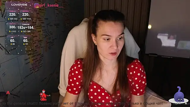 Girl Ksenia online show from March 2025 10:02:02 PM