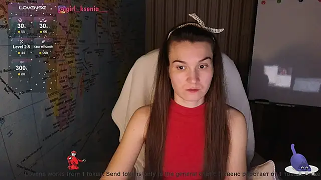 Girl Ksenia online show from March 2025 08:43:01 PM