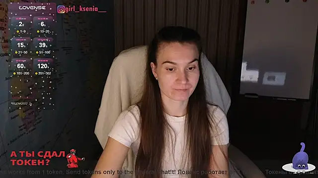Girl Ksenia online show from March 2025 09:43:02 PM