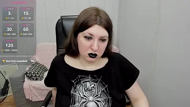 Black Black Rose online show from February 2025 11:58:02 PM