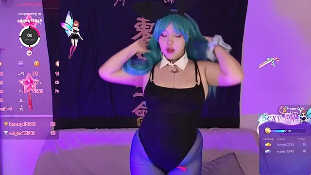 KuroChan420 online show from December 2024 03:00:02 AM