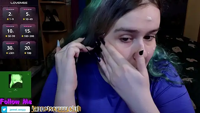 JannetPie online show from December 2024 01:19:01 AM