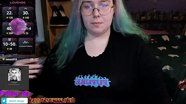 JannetPie online show from December 2024 06:55:02 AM