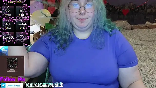 JannetPie online show from February 2025 11:04:01 AM