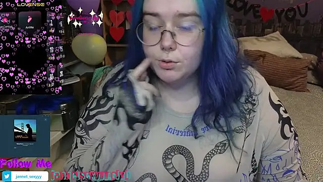 JannetPie online show from February 2025 05:16:02 PM