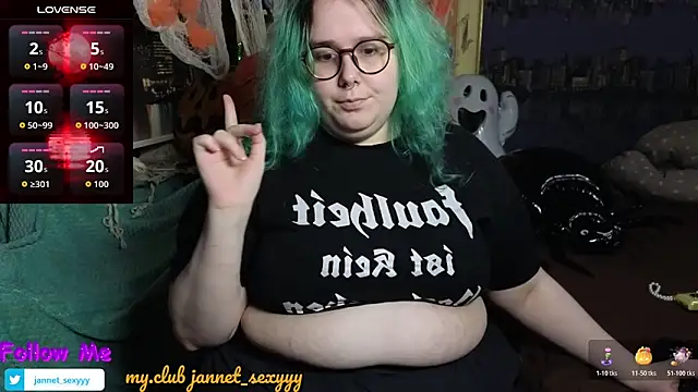 JannetPie online show from November 2025 09:26:02 PM