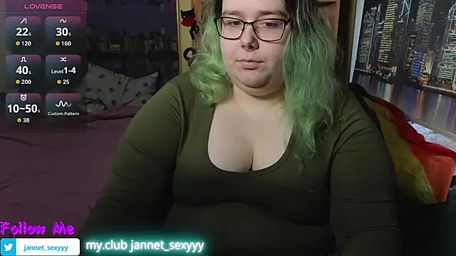 JannetPie online show from March 2026 01:59:02 PM