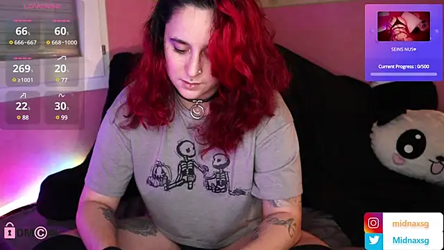 midnaxsg online show from January 2025 06:57:02 PM