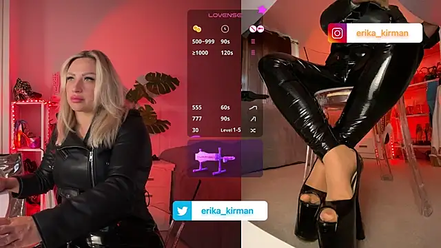 Erika Kirman online show from February 2025 12:54:02 PM