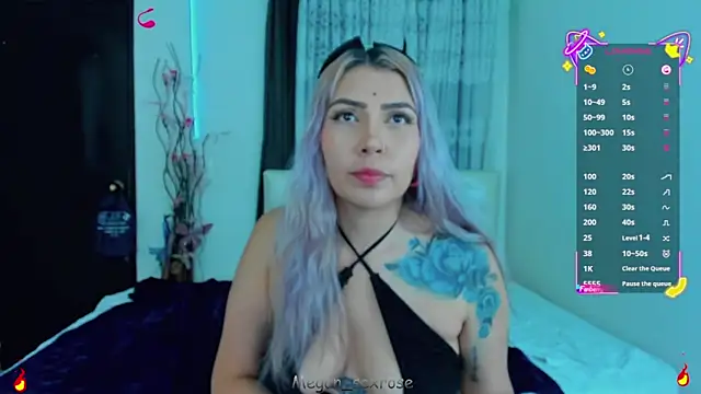 megan sexrose online show from September 2025 05:51:01 AM