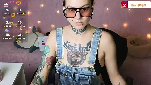 Ginger Stay online show from January 2025 09:39:02 PM