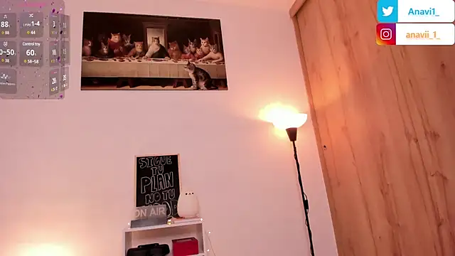 Anavi  online show from January 2025 10:45:01 PM