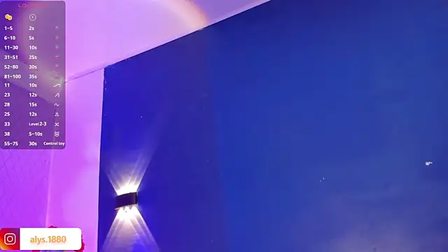 alysson 18 online show from February 2025 12:59:01 PM