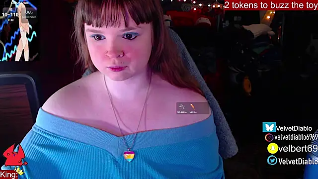 Snapshot of VelvetDiablo chatting on January 2025 01:11:01 AM VelvetDiablo online show from January 2025 01:11:01 AM