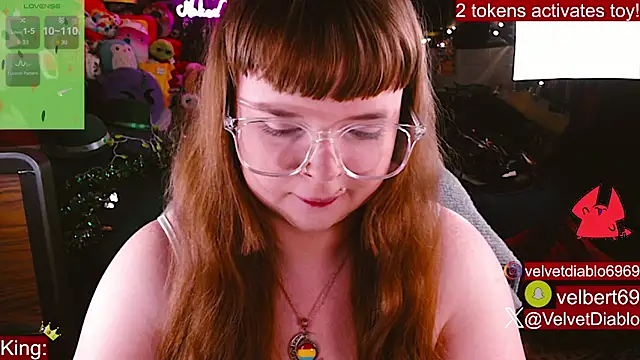 VelvetDiablo online show from March 2026 01:01:01 AM