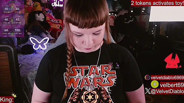 Snapshot of VelvetDiablo chatting on May 2026 12:19:02 AM VelvetDiablo online show from May 2026 12:19:02 AM