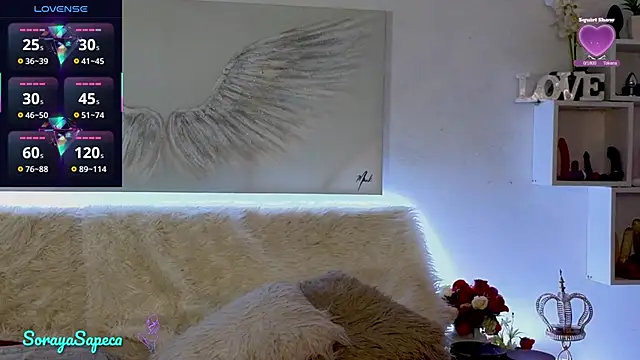 SorayaSapeca online show from March 2026 04:12:02 PM