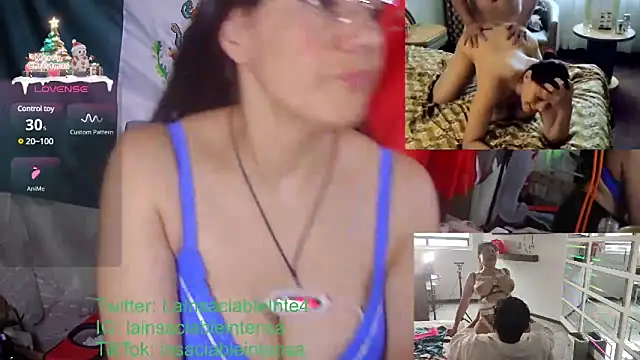 LaInsaciableIntensa online show from February 2025 11:00:01 PM