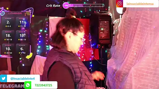 LaInsaciableIntensa online show from March 2026 12:57:01 AM