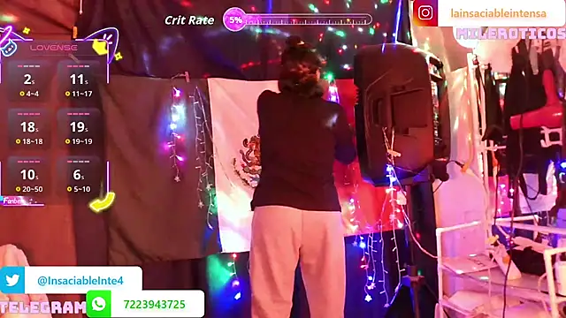 LaInsaciableIntensa online show from April 2026 12:20:02 AM