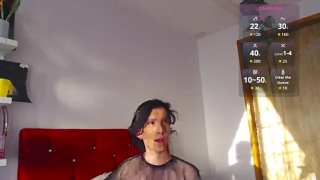 Snapshot of LAICK_01 chatting on December 2025 10:15:02 PM LAICK 01 online show from December 2025 10:15:02 PM