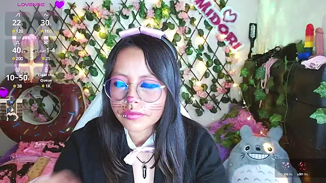 MidoriQuiinn online show from January 2025 11:07:01 PM